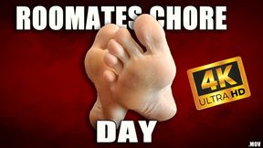 Roommates Daily Foot Chores - 4k UHD 2160p - MOV - KingMarti