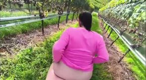 Fierce fuck in the vineyards