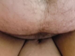 Wife records quickie whilst spouse bangs her and delivers massive cum discharged!