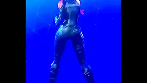 Horny Fortnite Anime Babe Dances Seductively Before Taking Dick Hard