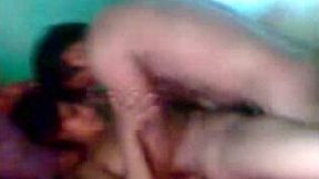 Young and passionate amateur Indian teen screwed on cam