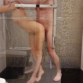 European blondes like to be fucked in the shower