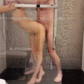 European blondes like to be fucked in the shower