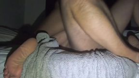 Real Homemade British Couple - Riding and Squirting on Cock