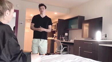 Stepson Josh Rivers Outwits Dumb Blonde Stepmom Danni Jones Into A Full Body Massage