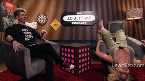 Busty Latina MILF interviews with a chance encounter
