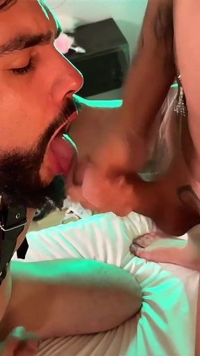TS Manuela William and Hex: a Fetish Awakening in the Bedroom - Eng-sub
