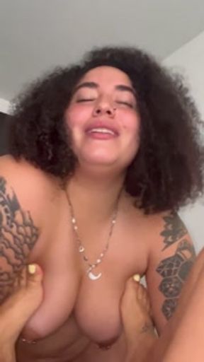 Fetish toes - I get a foot massage from my roommate in exchange for giving him my pussy at the end