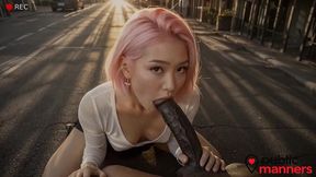 with a cool car and a bunch of dollars, these asian sluts are ready to fuck even in the middle of the road...[ai]