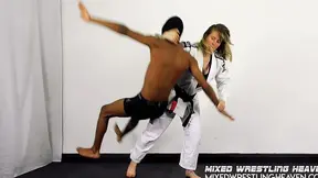 Mwh0107 Venom - Black Belt - Judo Throws and Foot Domination