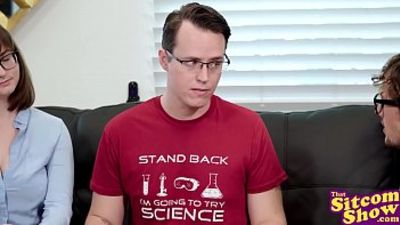 Big Bang - Amy Day Dreams About Leonard's Big Cock