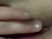 Close up masturbation