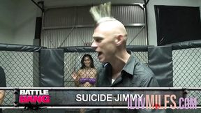 Passionate sex with big tits black sexy babe