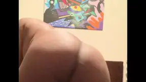 Hot ebony cougar BBW twerks and shows off big black ass in bedroom