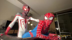 Big Dick Tag Team Group Gay Sex Spider Bro!