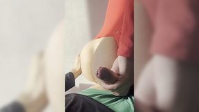 Hot Milf With Perfect Big Ass In Pajamas Rides Dick In Reverse Cowgirl