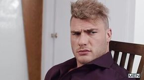 Hunky William Seed blasts his load over cum hungry stud