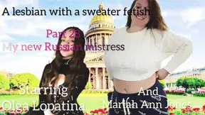 Lesbian Russian mistress seduces student