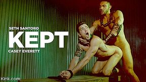 Kept: Casey Everett Is Used & Fucked By Seth Santoro Raw - KinkMen