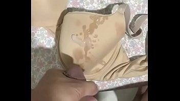 Cum on Step Mom&#039_s Underwear Bra