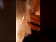 Twink's Huge Cum Shot After A Week of Abstinence