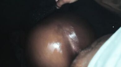 Ebony milf takes BBC in her bubble butt raw and screaming
