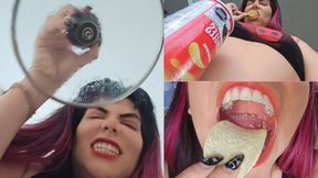 Eating my little food