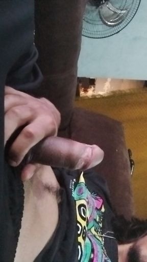 Young Man Masturbates Because He Wants to Feel Her Pleasure