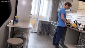 044Ber I'm beating a slave for not making me morning tea! [wmv]