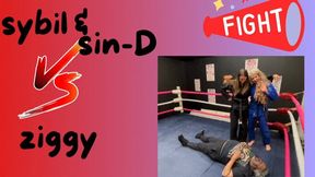 FFGMIX Live Martial Arts Practice SinD and Sybil vs Male mov