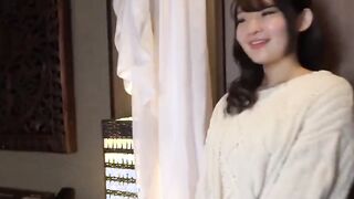 Shy Japanese 18 Year Old Getting Messy point of view Cummed