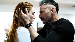 Cunning mature stepdad steals and rails his stepsons teen GF hard