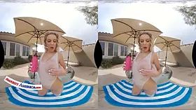 Naughty America - Aria Carson and Melody Marks stretch their pussy to fit your cock inside!!