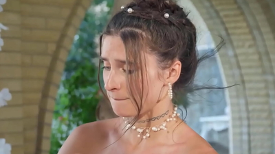 VIP4K. Hot bride is having a rough sex with a master of ceremonies. Hot sex with Jane White