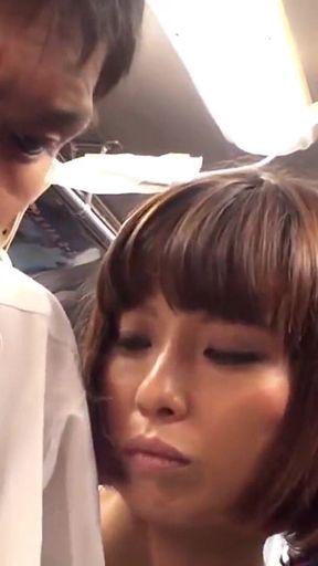 Crowded Bus Temptation - Surrounded by Married Women Who Turn the Tables on Him - Part1