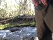 Stopped to take a piss under this cool bridge while going for a hike on Vancouver Island