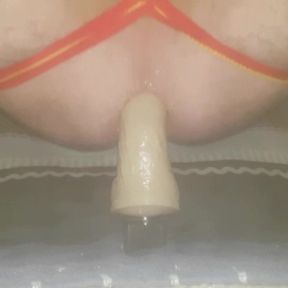 Close up dildo