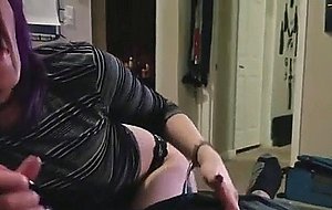 Two emo teens share two cocks
