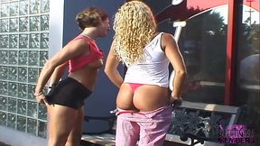 Two BFF'_s Flash Fast Food Employees And One Flashes Back