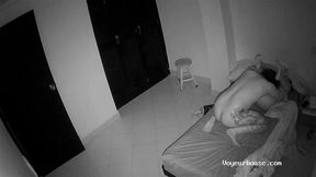 Hot amateur couple have an amazing night fuck