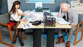 Boss Desk Sex At The Office