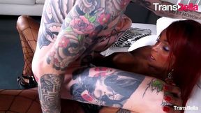 Trans Bella Ebony Brazilian Shemale With A Huge Cock Fucks Guys Ass Hard