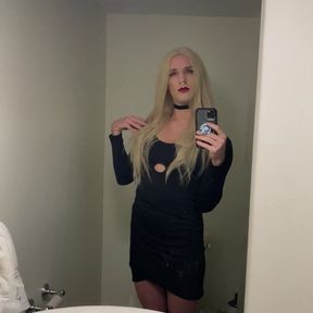 Sexy Blonde Trans Woman