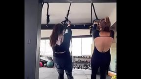 Curvy MILF Rocio takes on a second slut