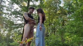 I milked my man in the forest