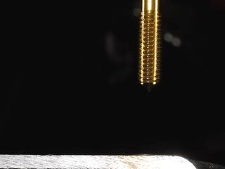 FRICTION DRILL BIT - MELTING A APERTURE THROUGHOUT METALLIC