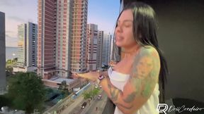 i was caught having sex on my apartment balcony - drii cordeiro