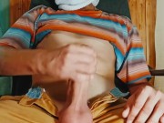 Big Thick Cock Handjob with Real Moans. OnlyFans : neal_caffrey_vip