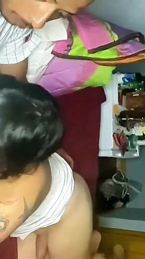 Perfect Night Blowjob, Trans Girl Sucks Big Dick