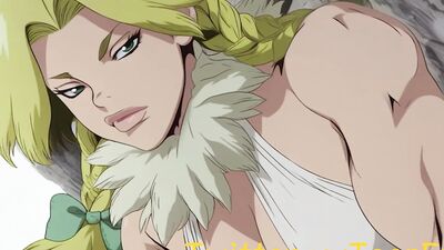 Nikki Hanada's Blowjob & Handjob in Adult Animation - Dr Stone's Hentai Animation